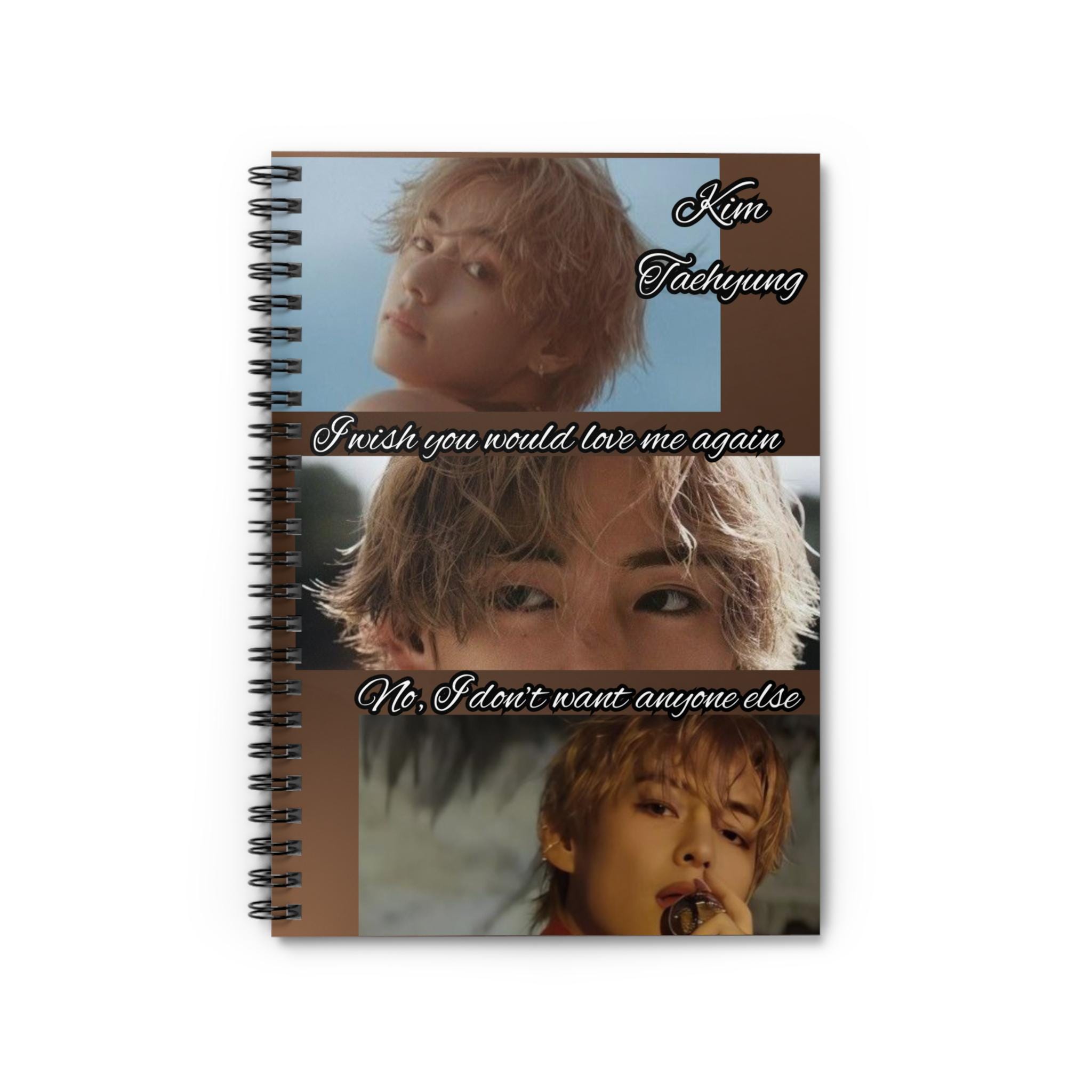 テテちゃんノート Taehyung Notebook - Etsy