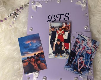 BTS Official Wings Tour Ticket Holder Binder / Photocard - Choose