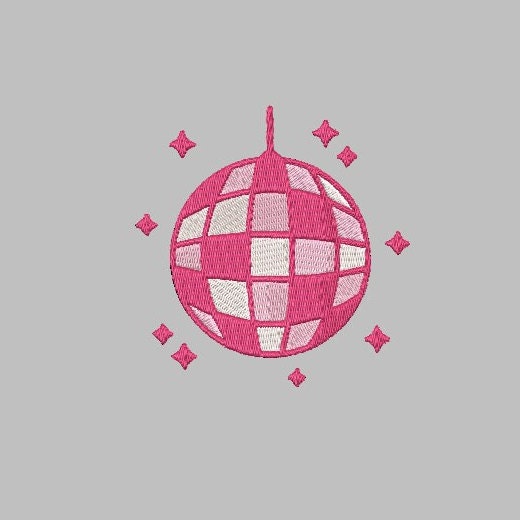 Pink Disco Ball, Mirror Ball, Retro, 70s, 80s,' Women's T-Shirt