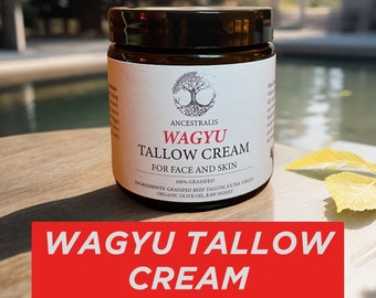 WAGYU Tallow Cream - puur en ongeparfumeerd, huidverzorging, gezichtsverzorging, baby, vochtinbrengende crème