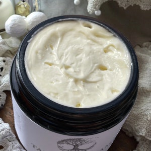 Tallow Crème Lavendel & Roos 100% grasgevoerde huidverzorging, gezichtsverzorging, baby, moisturizer afbeelding 3