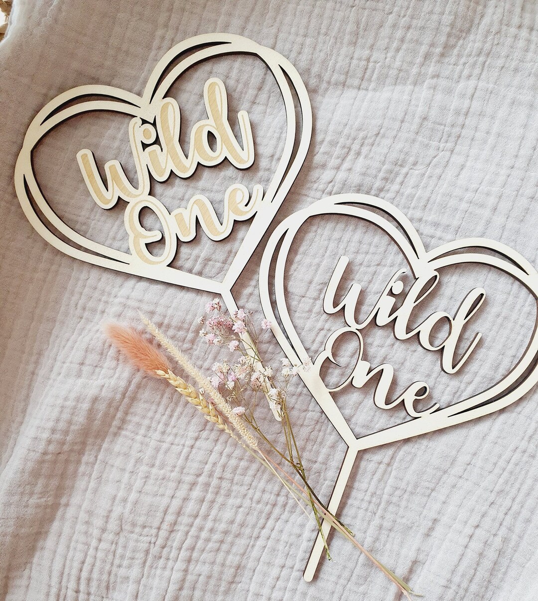 Wild One Cake Topper for Birthday Cake First Birthday Cake - Etsy