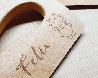 Kindermesser personalisiert mit Namen und Spruch, personalisiertes Geschenk, Montessori Messer