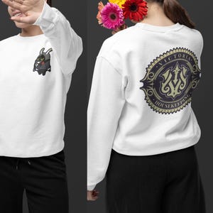 Zenless Zone Zero Victoria Housekeeping Minimalist Streetwear Sweatshirt, ZZZ Cute Bangboo Pullover Long sleeve Sweater,