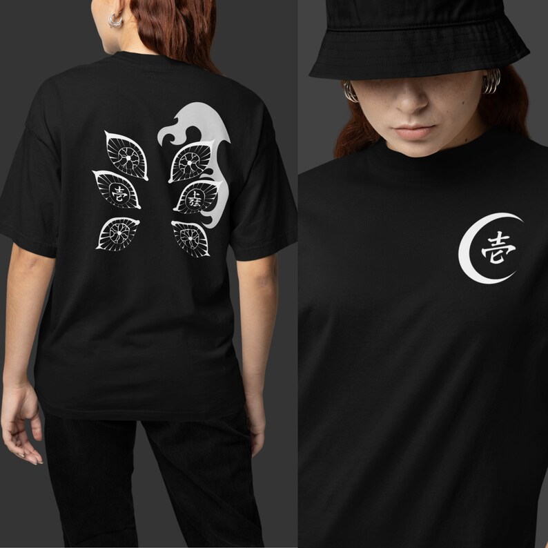 White Subculture Niche Anime Print Off-Shoulder Long Sleeve Top