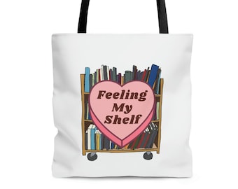 Literary Heart Tote Bag
