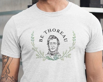 Henry David Thoreau Shirt | Literary Gift for Book Lover, English Teacher Shirt