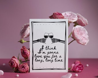 The Last of Us Card | Bill and Frank, Long Long Time, Anniversary, Valentine, Wedding, Love, Engagement