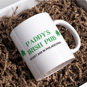 Its Always Sunny Mug | Paddys Pub Mug, Philly Coffee Mug, Philadelphia PA Mug, Philly Gifts