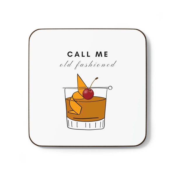 Call Me Old Fashioned Coaster | Drink Coasters, Bachelor Party Gifts, Father of Bride Gift, Father in law Gift