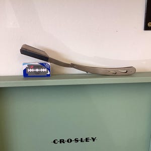 J.A.D Stainless Steel Straight Razor