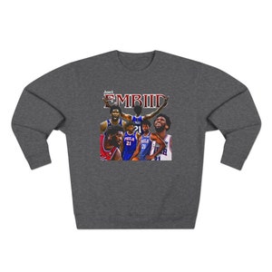 Joel Embiid Philadelphia 76ers Graphic Crewneck Sweatshirt