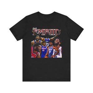 Joel Embiid Philadelphia 76ers Short Sleeve Graphic Tee