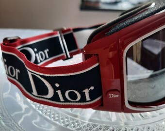 Christian Dior Galliano 90 Sports Ski Goggles - Etsy
