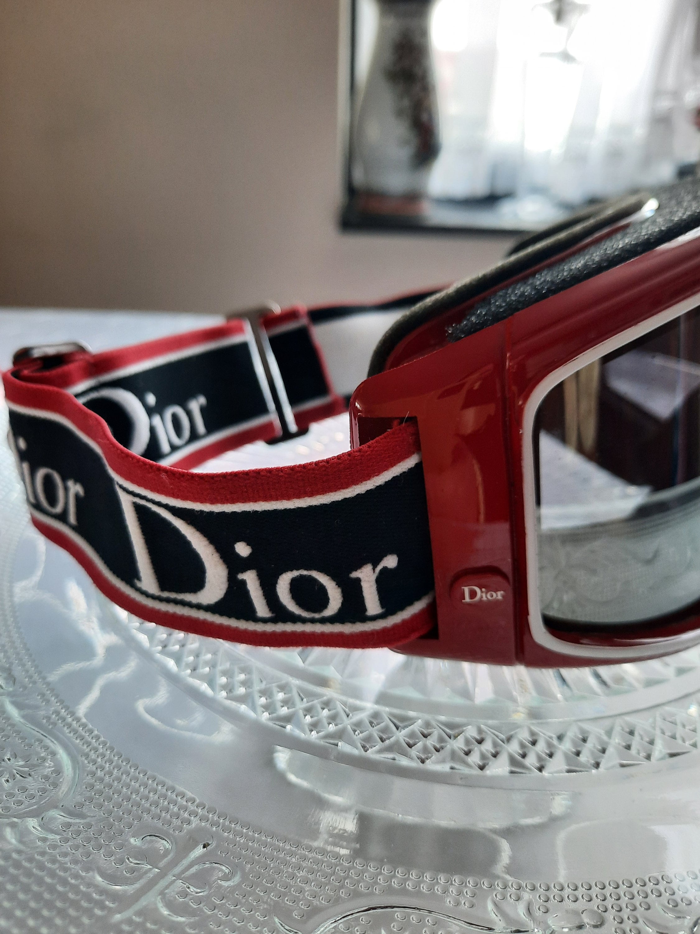 【SALE】Dior スノーゴーグル Christian Dior Galliano 90 Sports Ski Goggles - Etsy