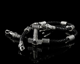 Martello di Thor Pendenti Vichingo Amuleto 925er Argento Simbolo