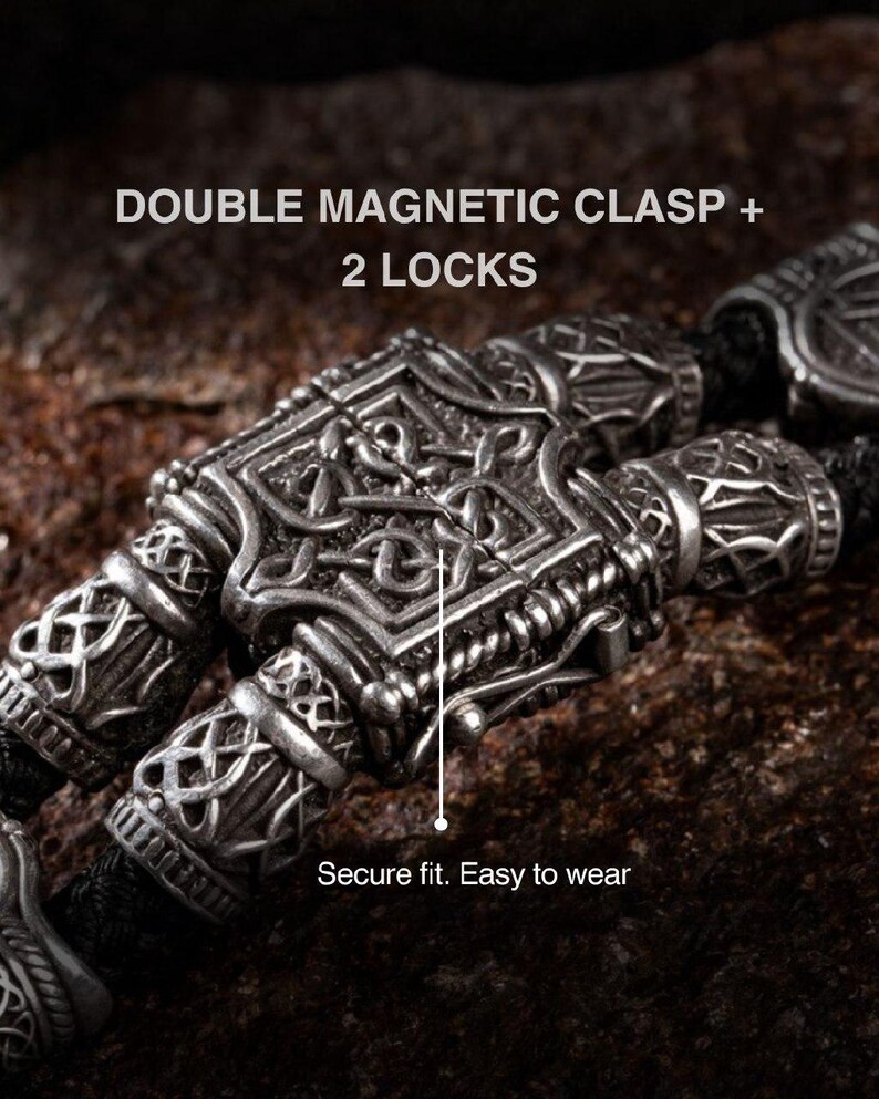 Apple Watch Bracelet with Viking Style - Unique Viking Jewelry Band image 6