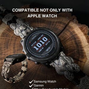 Apple Watch Bracelet with Viking Style - Unique Viking Jewelry Band image 8