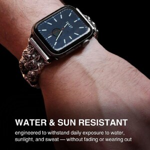 Apple Watch Bracelet with Viking Style - Unique Viking Jewelry Band image 4