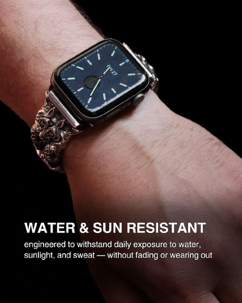 Apple Watch Bracelet with Viking Style - Unique Viking Jewelry Band image 4
