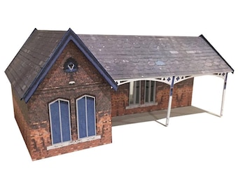 OO Gauge Old Style Railway Station 2