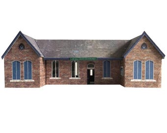 N Gauge Old Style Railway Station 001