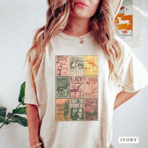 Rock Posters Comfort Colors® Graphic Tee, Rock Bands Shirt, Vintage Rock Poster Shirt, Unisex tee, Retro Feel, Classic Rock T-shirt