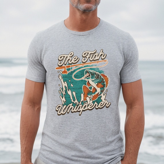 Fishing Shirt for Men, Gift for Fisherman, Funny Fishing Shirt, Fly Fishing  Mens Tshirt, Fly Fishing Gifts 