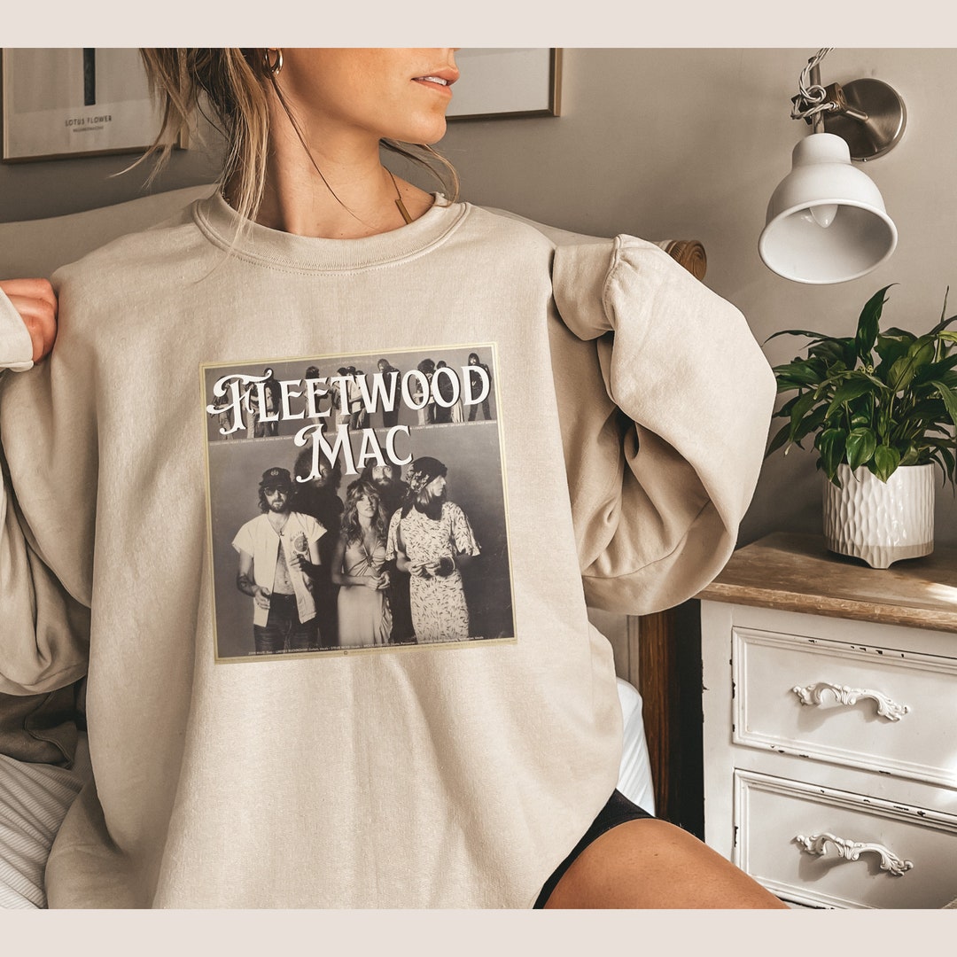 Fleetwood Mac Sweatshirt, Fleetwood Mac Graphic Sweatshirt Album Print ...