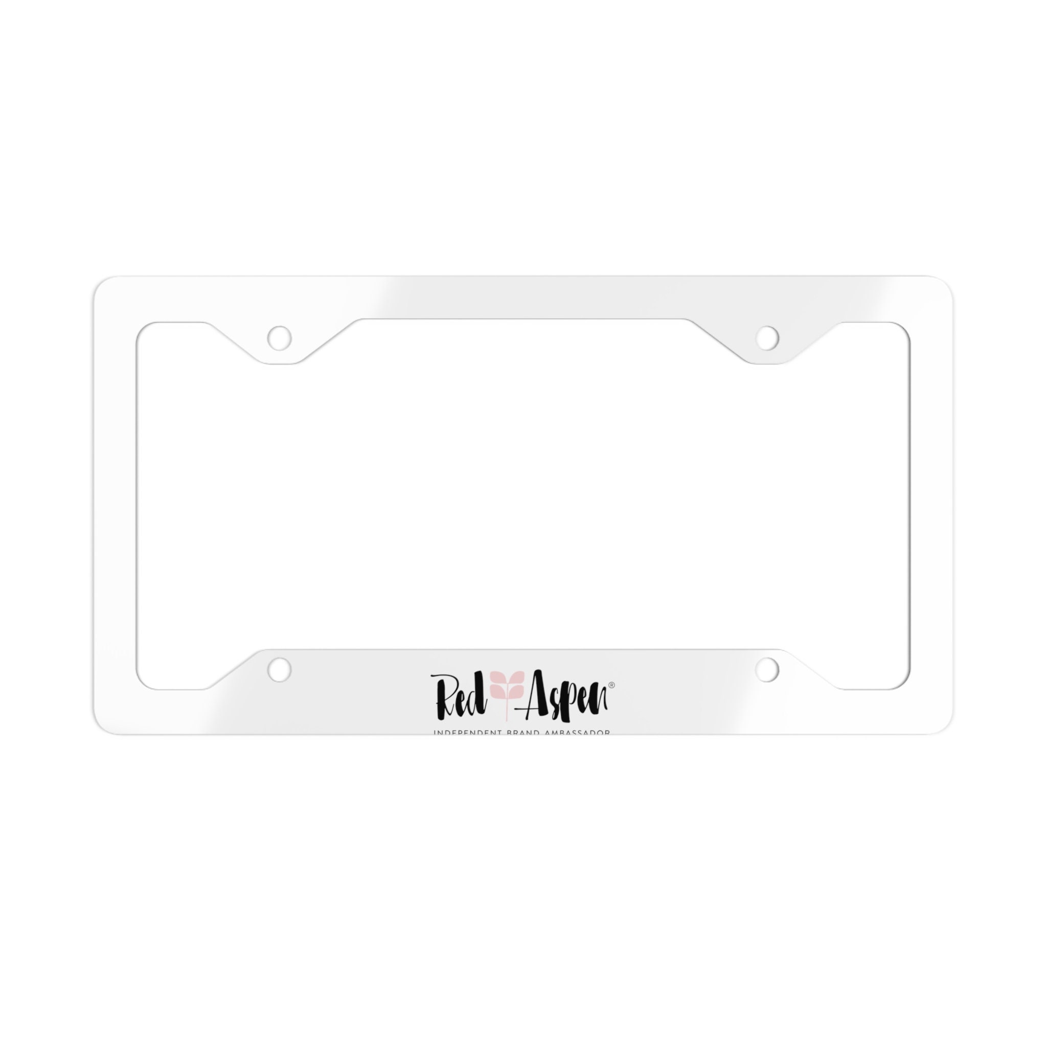 Swag License Red Aspen Swag - Metal License Plate Frame - Etsy