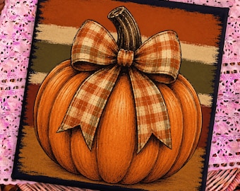 Pumpkin Png, Distressed Pumpkin Png, varsity Png, fall pumpkin, Girly Png, Trendy thanksgiving png, Leopard Pumpkin Floral Polka Dots Png