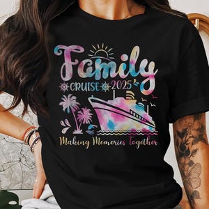 Family Cruise 2025 PNG, Family Vacation Making Memories Together PNG, Matching Cruise Shirts for Trips and Reunions, Instant Download