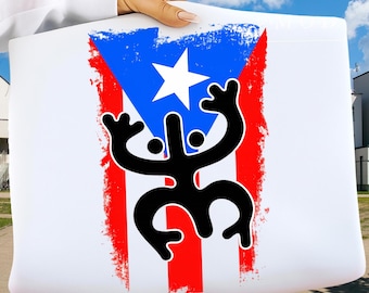 Rana Coquí con orgoglio di Porto Rico in formato PNG, design per maglietta con bandiera di Boricua, bandiera di Porto Rico in formato PNG, sublimazione di Porto Rico, download digitale portoricano
