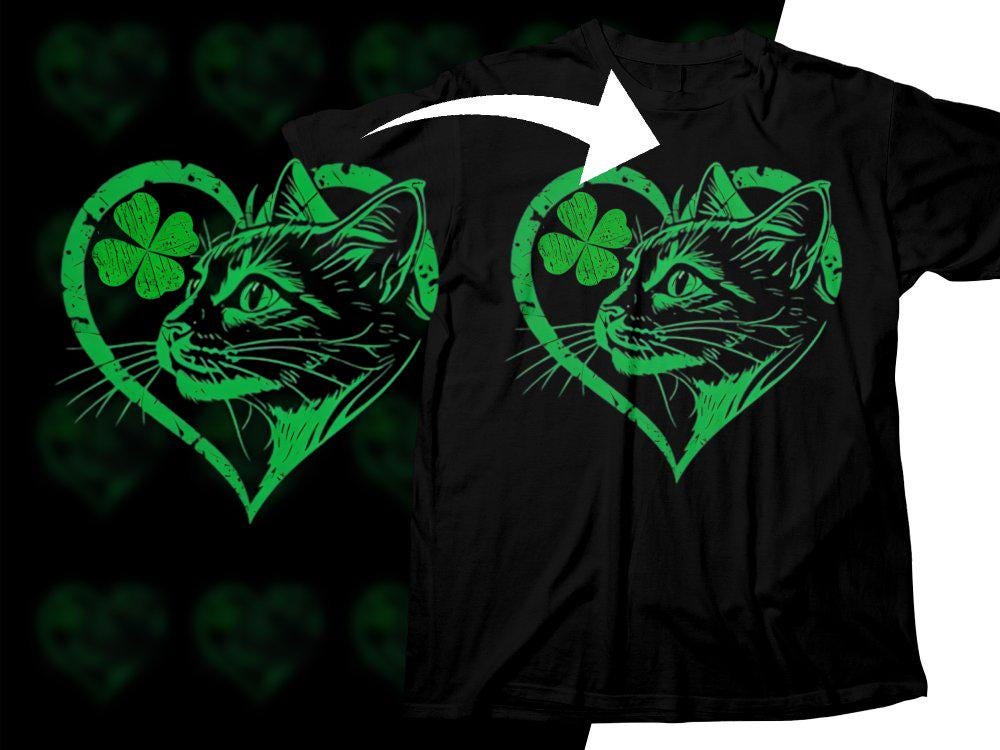 Shamrock ★ Cat  Shamrock Cat Pin | Arcadia Collectibles