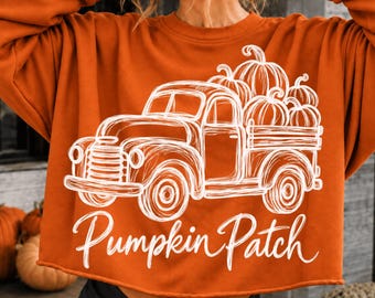 Pumpkin Patch Png, Fall Truck Png, Trendy Fall Sublimation Design, Autumn Shirt Design, Fall Png, Farm Fresh Pumpkin Png, Fall Vibes Png