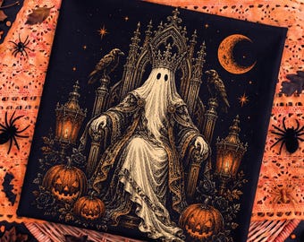 Ghost King Png, Boo Jee Halloween PNG, Haunted House Png, Halloween Movie PNG, Spooky Season Sublimation, Creepy Cute Halloween Png