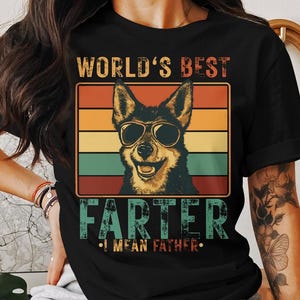World&#39;s Best Farter I Mean Father PNG, Funny Father&#39;s Day Dad Shirt Design, Vintage Dad Humor PNG, Retro Father&#39;s Day Gift, Dog Dad PNG