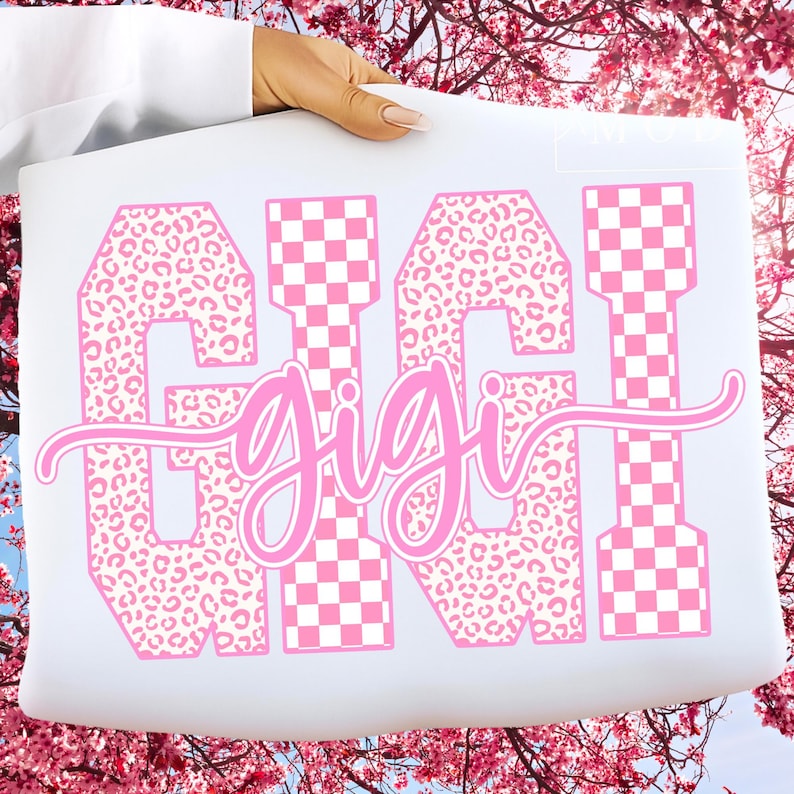 Leopard Mama Png Bundle, Checkered Mama Png Bundle, Preppy Mama Png, Retro Mama Png, Pink Mama Png, Mimi Nana Gigi Png, Mother's Day Png image 12