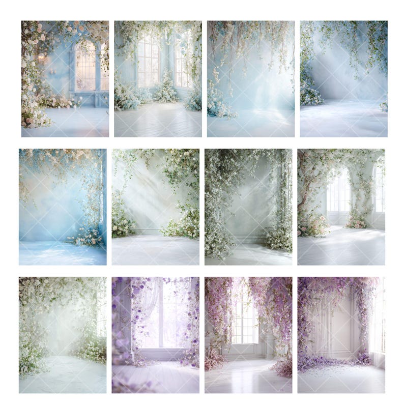 Spring Blossom Studio Digital Backdrops, Maternity & Portrait Photo ...