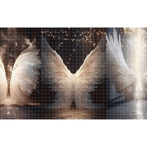 12 Digital Backdrops Angel Wings White, Maternity Background Overlays ...