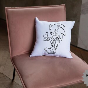 Sonic Sillhoute Black svg,Cartoon Printfile,Sonic Silhouette,Sonic Layared,Sonic Hedenog svg,Sonic Cutfile,Superhero svg,Superhero Cut image 5
