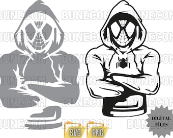 SPIDERMAN SVG Bundle, Spider-Man Svg Cut Files for Cricut, Spider Man Clipart, Spiderman Silhouette, Superhero Svg Png, Digital downloads