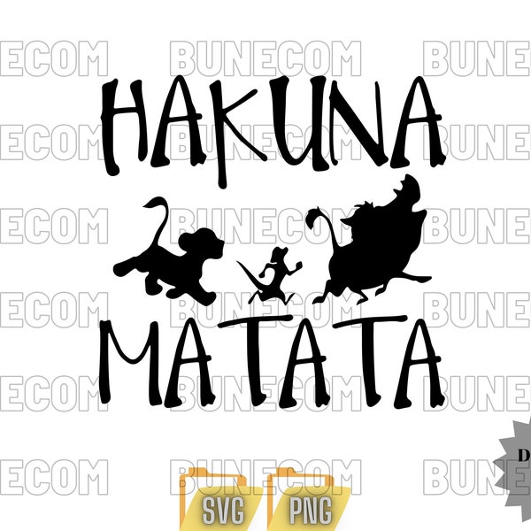 Hakuna Matata Print - Etsy