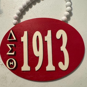 Greek Sorority Wall hanger.