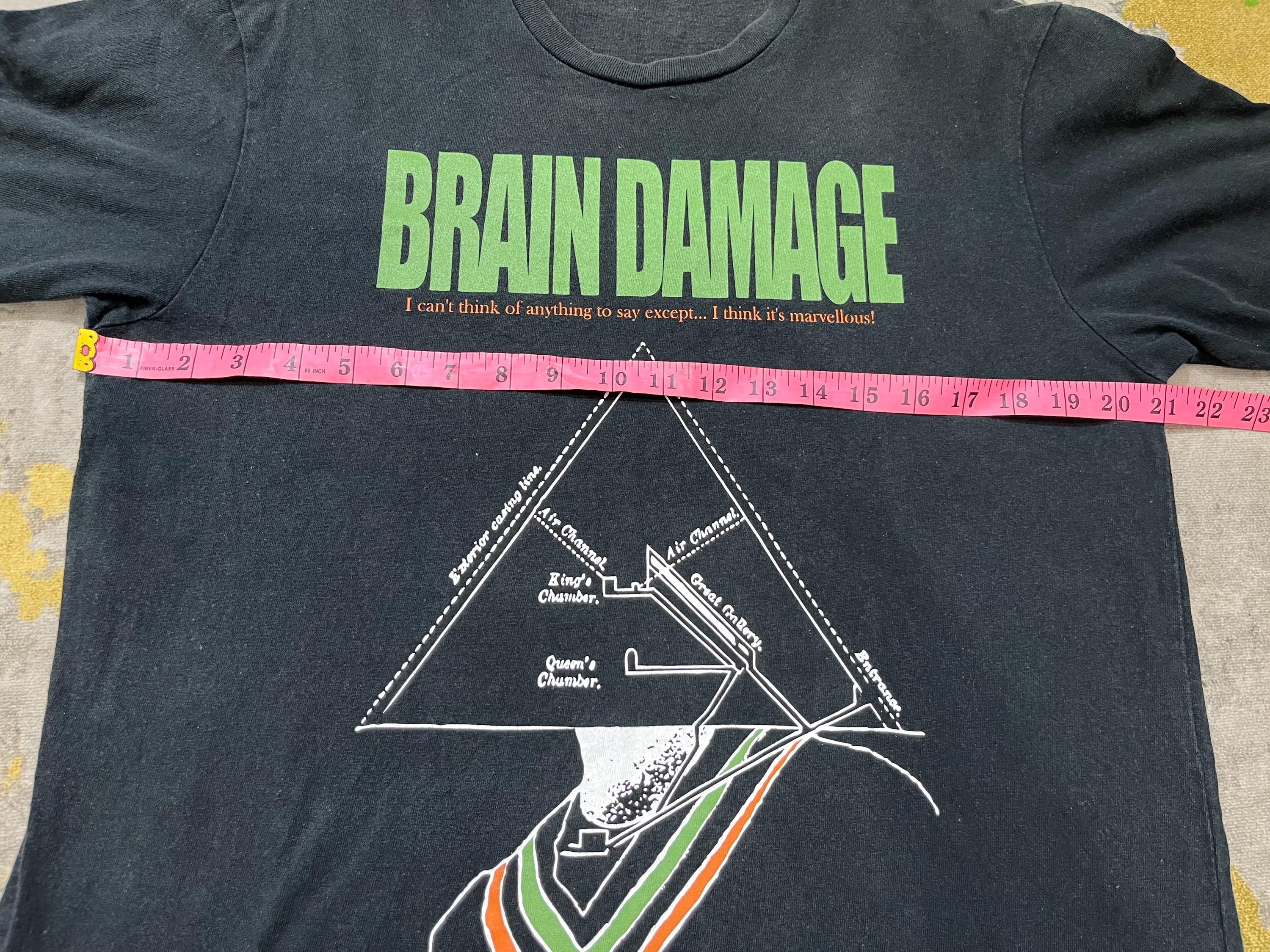VTG 00's Undercover Brain Damage Sunfaded Tshirt - Etsy