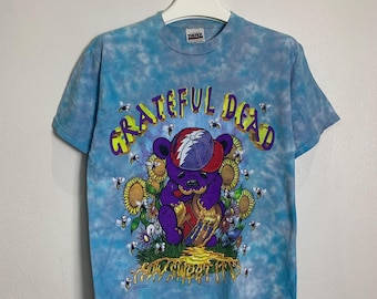 1990年代のヴィンテージ グレイトフル・デッド Tシャツ タイダイ