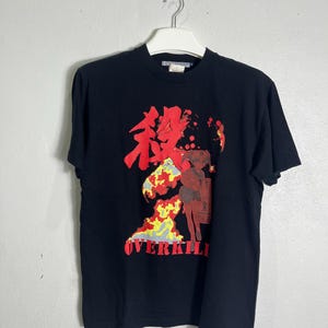 RARE!!!Vintage 90’s ANIME OVERKILL T-shirt