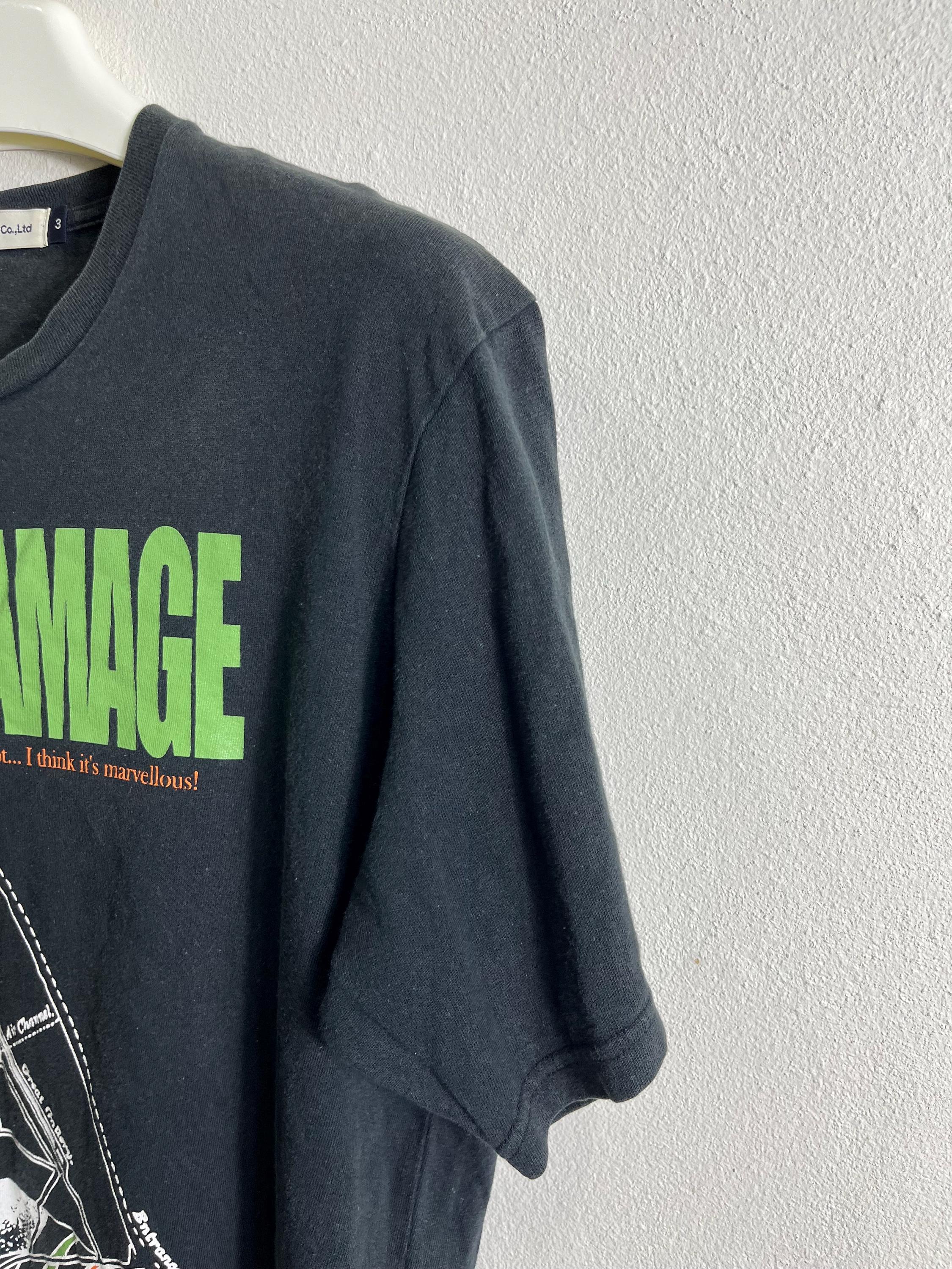 VTG 00's Undercover Brain Damage Sunfaded Tshirt - Etsy