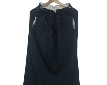 Vintage 1990 Y’s Yohji Yamamoto Soie Silk Skirt