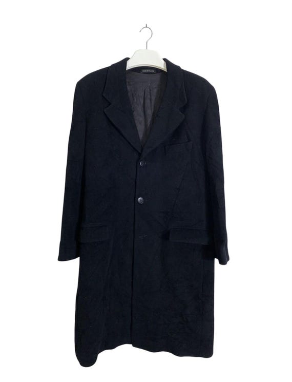 Vtg 90's Agnes B. Homme Paris Wool Long Jacket - Etsy